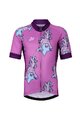 HOLOKOLO Cyklistický krátký dres a krátké kalhoty - UNICORNS - fialová/černá