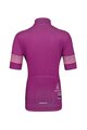 HOLOKOLO Cyklistický krátký dres a krátké kalhoty - FLOW JUNIOR - fialová/černá