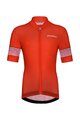 HOLOKOLO Cyklistický krátký dres a krátké kalhoty - FLOW JUNIOR - černá/červená