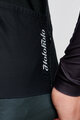 HOLOKOLO Cyklistický dres s dlouhým rukávem zimní - ARROW WINTER - černá/šedá