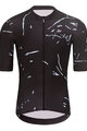 HOLOKOLO Cyklistický krátký dres a krátké kalhoty - PASSION - černá/bílá