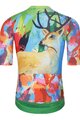 HOLOKOLO Cyklistický krátký dres a krátké kalhoty - DEER - vícebarevná/zelená