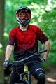 HOLOKOLO Cyklistický MTB dres a kalhoty - INFRARED MTB - červená/černá