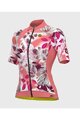 ALÉ Cyklistický krátký dres a krátké kalhoty - PR-S GARDEN LADY - růžová/černá