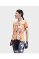 ALÉ Cyklistický krátký dres a krátké kalhoty - PR-S AMAZZONIA LADY - černá/oranžová