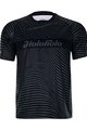HOLOKOLO Cyklistický dres s krátkým rukávem - BLACK VIBE MTB - černá