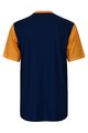 HOLOKOLO Cyklistický dres s krátkým rukávem - UNIVERSE MTB - oranžová/černá