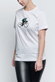 NU. BY HOLOKOLO Cyklistické triko s krátkým rukávem - BEHIND BARS - bílá/zelená