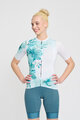 RIVANELLE BY HOLOKOLO Cyklistický krátký dres a krátké kalhoty - FLOWERY LADY - zelená/vícebarevná