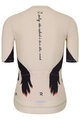 RIVANELLE BY HOLOKOLO Cyklistický krátký dres a krátké kalhoty - HANDS LADY - černá/béžová