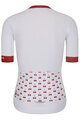 RIVANELLE BY HOLOKOLO Cyklistický krátký dres a krátké kalhoty - FRUIT LADY - bílá/černá/červená
