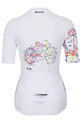 RIVANELLE BY HOLOKOLO Cyklistický krátký dres a krátké kalhoty - MAAPPI ELITE - žlutá/bílá