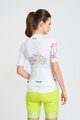 RIVANELLE BY HOLOKOLO Cyklistický krátký dres a krátké kalhoty - MAAPPI ELITE LADY - žlutá/bílá