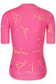 RIVANELLE BY HOLOKOLO Cyklistický krátký dres a krátké kalhoty - PASSION - žlutá/růžová