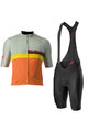CASTELLI Cyklistický krátký dres a krátké kalhoty - A BLOCCO - černá/vícebarevná