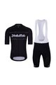 HOLOKOLO Cyklistický krátký dres a krátké kalhoty - GEAR UP - černá
