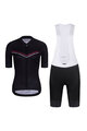 RIVANELLE BY HOLOKOLO Cyklistický krátký dres a krátké kalhoty - LEVEL UP - bílá/černá