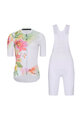RIVANELLE BY HOLOKOLO Cyklistický krátký dres a krátké kalhoty - FLOWERY - vícebarevná/bílá
