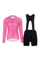 RIVANELLE BY HOLOKOLO Cyklistický krátký dres a krátké kalhoty - VICTORIOUS ELITE - černá/růžová