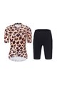 RIVANELLE BY HOLOKOLO Cyklistický krátký dres a krátké kalhoty - WILDCAT II - hnědá/černá