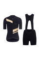 RIVANELLE BY HOLOKOLO Cyklistický krátký dres a krátké kalhoty - GLAMOR - béžová/černá
