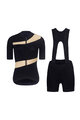 RIVANELLE BY HOLOKOLO Cyklistický krátký dres a krátké kalhoty - GLAMOR - černá/béžová