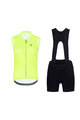 RIVANELLE BY HOLOKOLO Cyklistický krátký dres a krátké kalhoty - PURE  - žlutá/černá