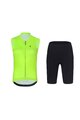 RIVANELLE BY HOLOKOLO Cyklistický krátký dres a krátké kalhoty - PURE - černá/žlutá