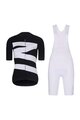 RIVANELLE BY HOLOKOLO Cyklistický krátký dres a krátké kalhoty - MISSVELOAIRE - černá/bílá