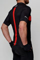 HOLOKOLO Cyklistický krátký dres a krátké kalhoty - OBSIDIAN - červená/černá
