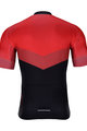 HOLOKOLO Cyklistický dres s krátkým rukávem - NEW NEUTRAL - červená/černá