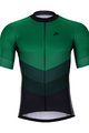HOLOKOLO Cyklistický dres s krátkým rukávem - NEW NEUTRAL - černá/zelená