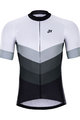 HOLOKOLO Cyklistický dres s krátkým rukávem - NEW NEUTRAL - černá/bílá