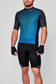 HOLOKOLO Cyklistický krátký dres a krátké kalhoty - DAYBREAK - modrá/černá