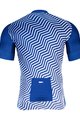 HOLOKOLO Cyklistický dres s krátkým rukávem - DAYBREAK - bílá/modrá
