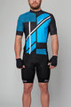 HOLOKOLO Cyklistický krátký dres a krátké kalhoty - TRACE - modrá/černá