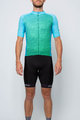 HOLOKOLO Cyklistický dres s krátkým rukávem - DAYBREAK - světle modrá/modrá