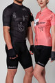 HOLOKOLO Cyklistický krátký dres a krátké kalhoty - RAZZLE DAZZLE LADY - růžová/vícebarevná