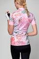 HOLOKOLO Cyklistický krátký dres a krátké kalhoty - BLOSSOM LADY - vícebarevná/růžová
