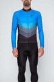 HOLOKOLO Cyklistický dlouhý dres a kalhoty - NEW NEUTRAL SUMMER - modrá/černá