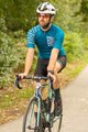 HOLOKOLO Cyklistický krátký dres a krátké kalhoty - SHAMROCK - modrá/černá
