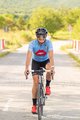 HOLOKOLO Cyklistický krátký dres a krátké kalhoty - CASSIS LADY - černá/světle modrá