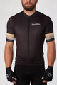 HOLOKOLO Cyklistický dres s krátkým rukávem - RAINBOW - černá