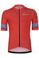 HOLOKOLO Cyklistický dres s krátkým rukávem - RAINBOW - červená