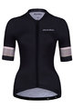 HOLOKOLO Cyklistický dres s krátkým rukávem - RAINBOW LADY - černá