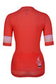 HOLOKOLO Cyklistický dres s krátkým rukávem - RAINBOW LADY - červená