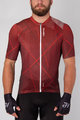 HOLOKOLO Cyklistický dres s krátkým rukávem - SPARKLE - červená