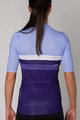 HOLOKOLO Cyklistický dres s krátkým rukávem - SPORTY LADY - modrá/světle modrá