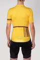 HOLOKOLO Cyklistický dres s krátkým rukávem - JOLLY ELITE LADY - žlutá