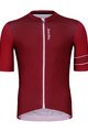HOLOKOLO Cyklistický dres s krátkým rukávem - HAPPY ELITE - červená